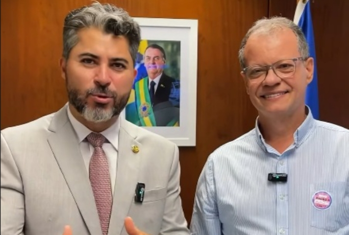 MARCOS ROGÉRIO: Edinho da Rádio busca apoio para nova unidade de saúde com senador