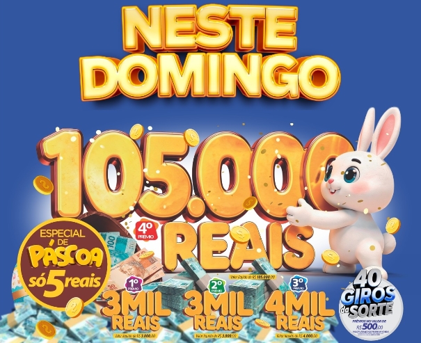 PÁSCOA: RondonCAP com 105 mil no 4° prêmio e o Titulo só 5 reais