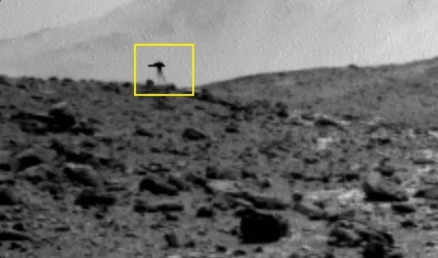 EXPLORAÇÃO ESPACIAL: 'Entidade estranha' é registrada em Marte pelo Robô Curiosity da Nasa