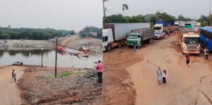 TRANSTORNO NA BR-319: Danos em embarcação travam conexão entre Amazonas e Rondônia