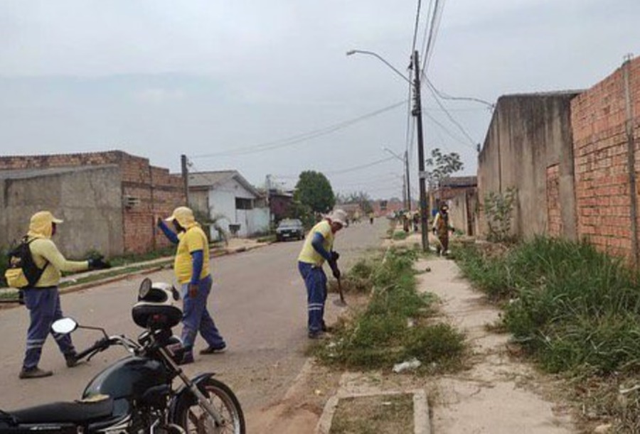 FLAMBOYANT: Prefeitura atende pedido de Márcio Pacele e realiza mutirão de limpeza no Bairro 