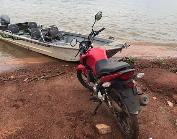 AÇÃO CONJUNTA: Moto roubada em Rondônia é localizada na Bolívia após rastreamento