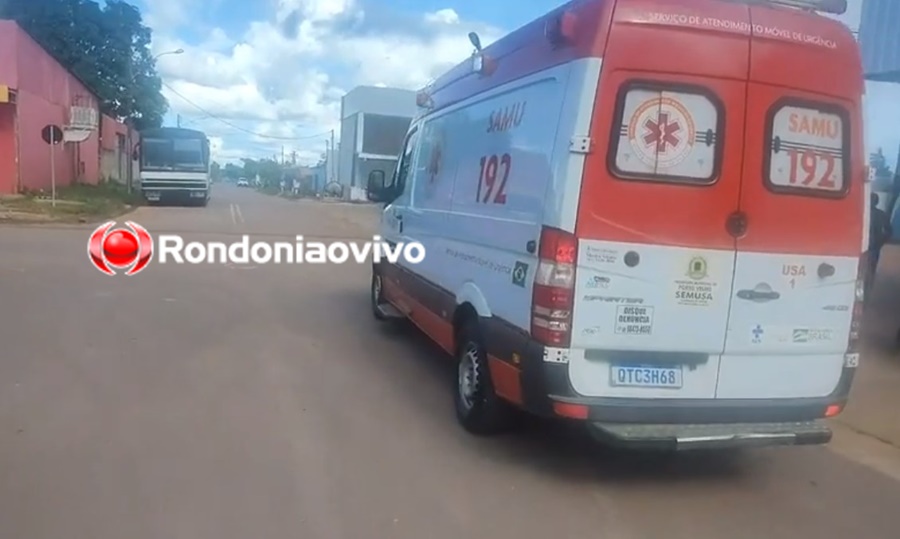 BATIDA:  Grave acidente registrado na zona Leste de Porto Velho