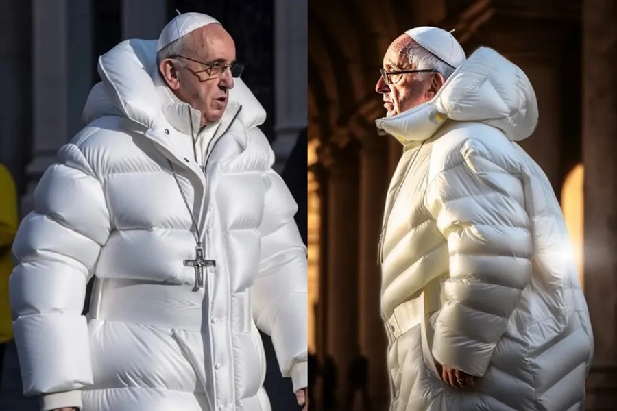 REALISTA: Fotos do Papa criadas por IA viralizam na internet e enganam pessoas