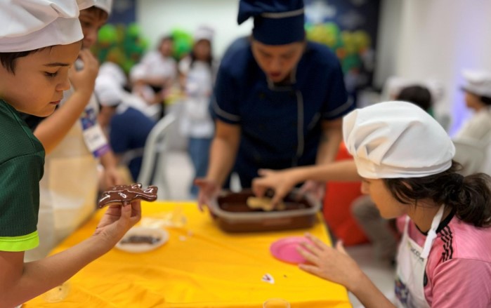 SEBRAE: Oficina de chocolate reúne 70 crianças em Ji-Paraná