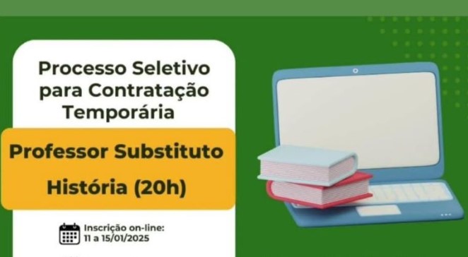 IFRO: Campus Ji-Paraná seleciona professor substituto na área de História