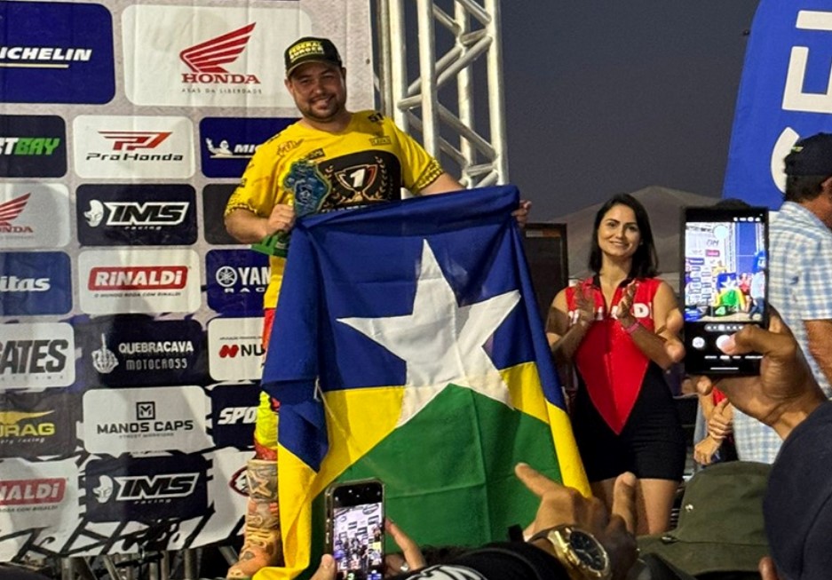 MOTOCROSS: Piloto rondoniense Hugo Amaral consegue pódio no Brasileiro de MX