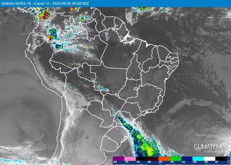 ESPERANÇA: Um pouco de chuva para o Acre, Rondônia e Mato Grosso do Sul