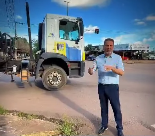 DESOBSTRUÇÃO: Prefeito Léo Moraes inicia gestão com operação de limpeza em PVH