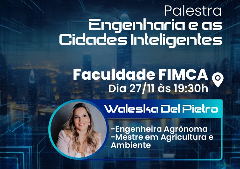 GRATUITO: AROM divulga palestra sobre Engenharia e Cidades Inteligentes em PVH