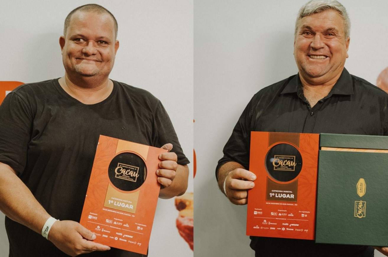 MELHORES DO BRASIL: Cacau amazônico domina premiação nacional com produtores de Pará e Rondônia