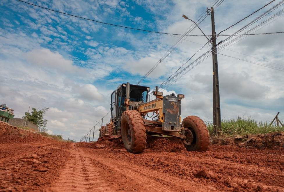 CRISTAL DA CALAMA: Avenida Calama recebe novo asfalto em acesso ao condomínio