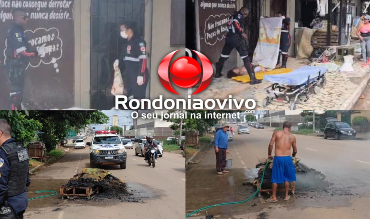 VÍDEO: Mulher ateia fogo no próprio apartamento após exigir dinheiro para drogas