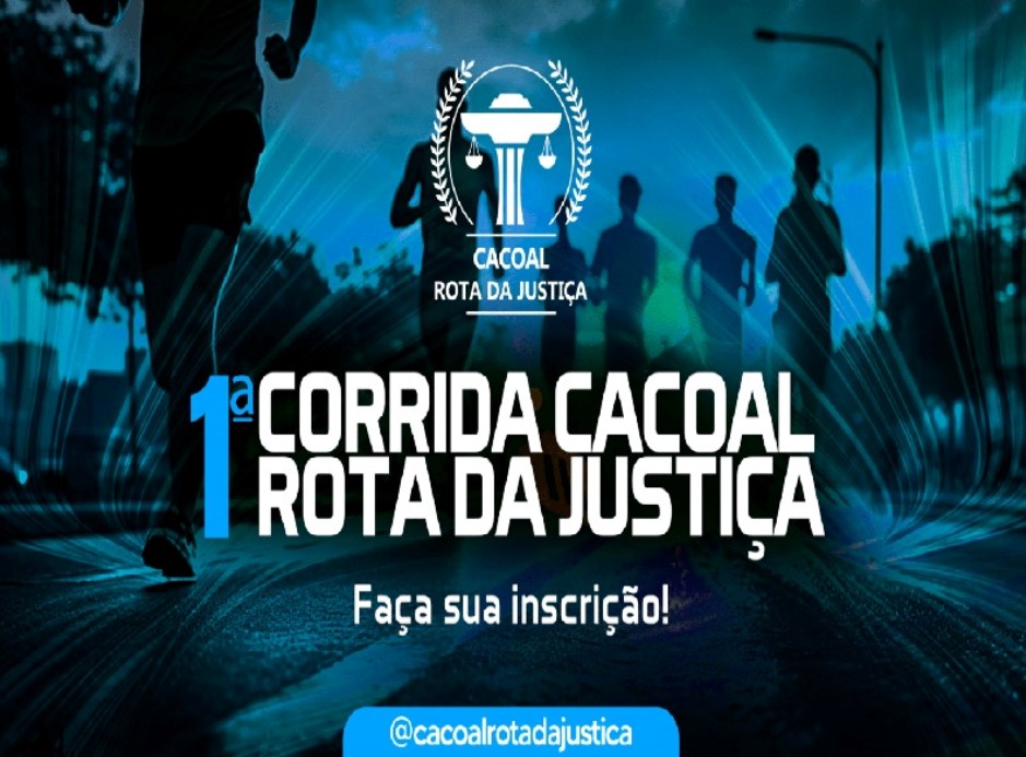 EM CACOAL: ‘1ª Corrida Noturna – Rota da Justiça’ está com inscrições abertas