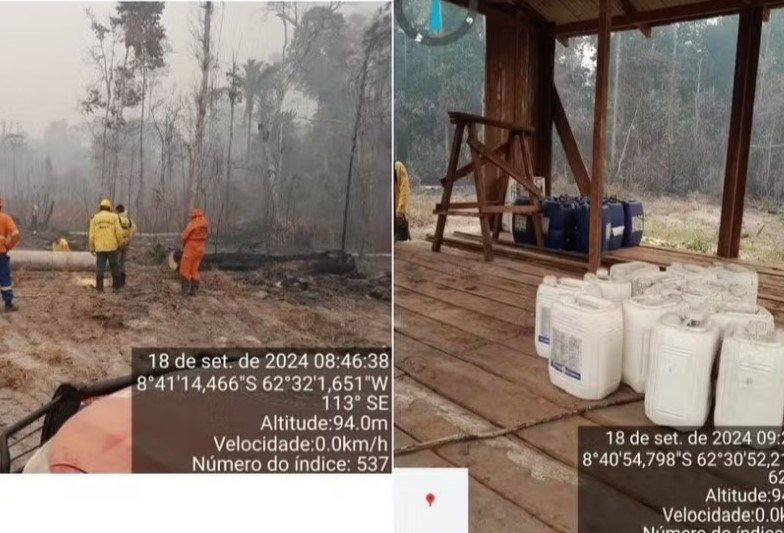 MAIS DE DOIS MESES: Estação Ecológica Soldado da Borracha é devastada por incêndios