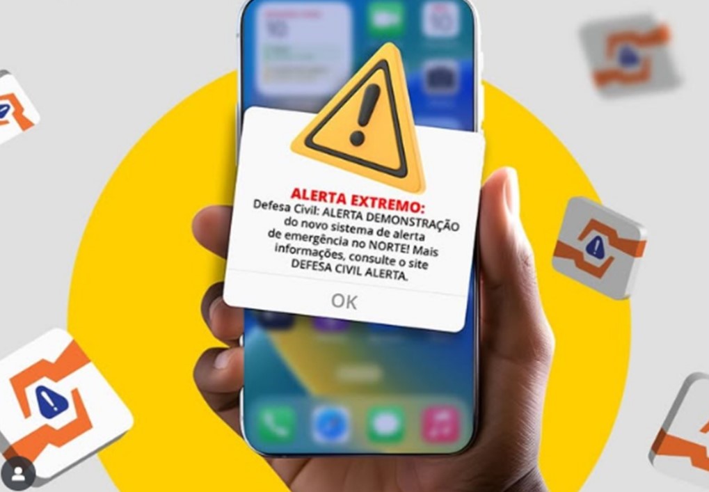 SIRENE E MENSAGEM: Celulares em 4 municípios de RO receberão alerta de sinistro neste sábado (20)