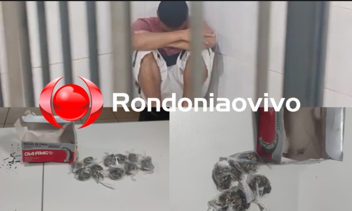 ORGULHO DO MADEIRA: Acusado de tráfico é preso em flagrante pela PM 