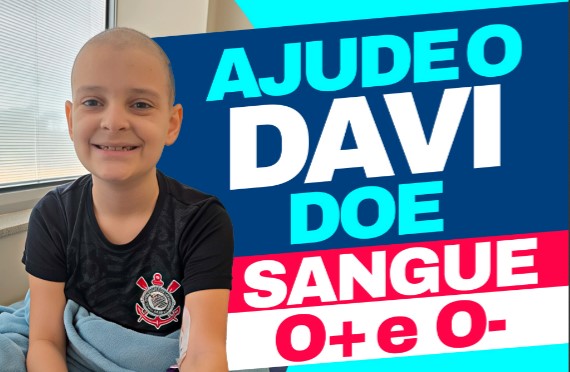 PODE AJUDAR?: Pequeno Davi precisa de doadores de sangue O+ em PVH
