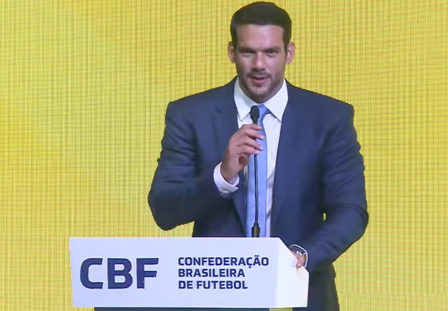 HOMENAGEM LEGISLATIVA: Presidente da CBF ganha cidadania rondoniense após pisar uma vez no Estado