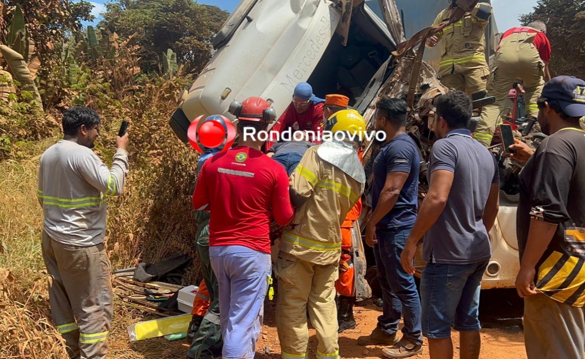 ANEL VIÁRIO: Vídeo mostra resgate de motorista preso nas ferragens após gravíssimo acidente