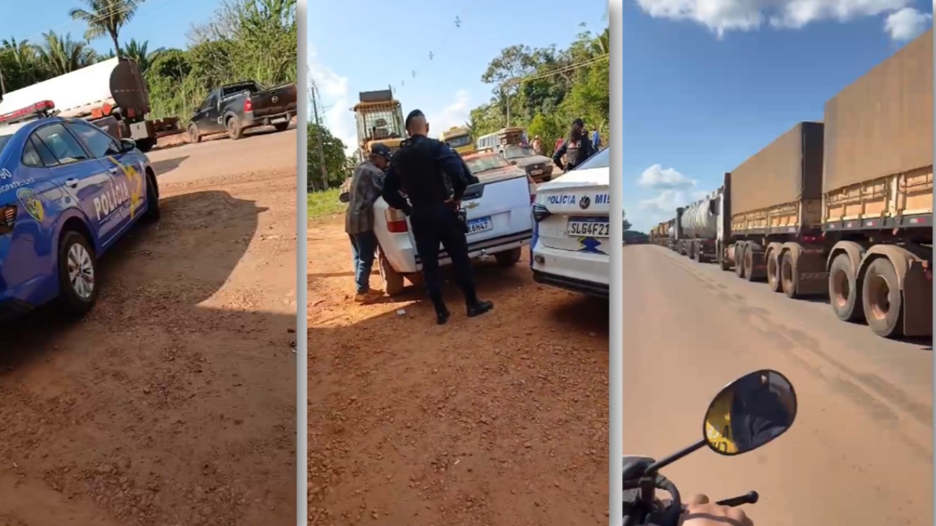 ESTRADA DA PENAL: Moradores liberam rodovia e montam comissão para discutir solução com o Estado