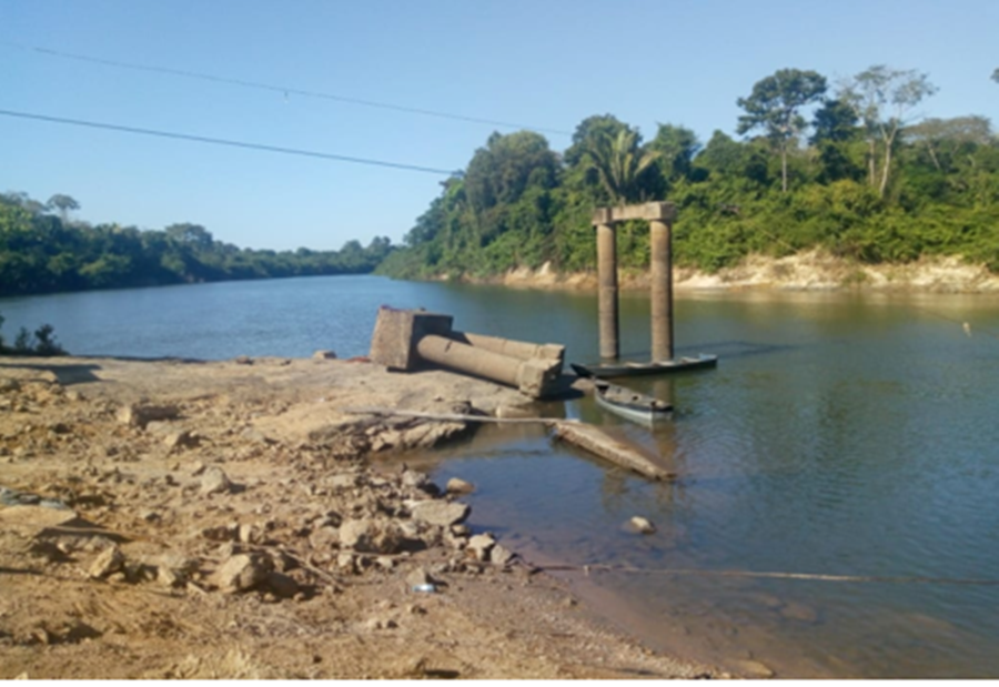 ALTO PARAÍSO: Alan Queiroz pediu ao DER que conclua as obras da Ponte sobre o Rio Jamari