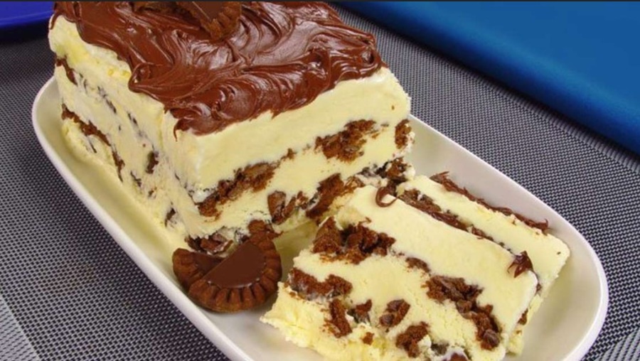 SOBREMESA: Receita de torta de sorvete com creme de avelã