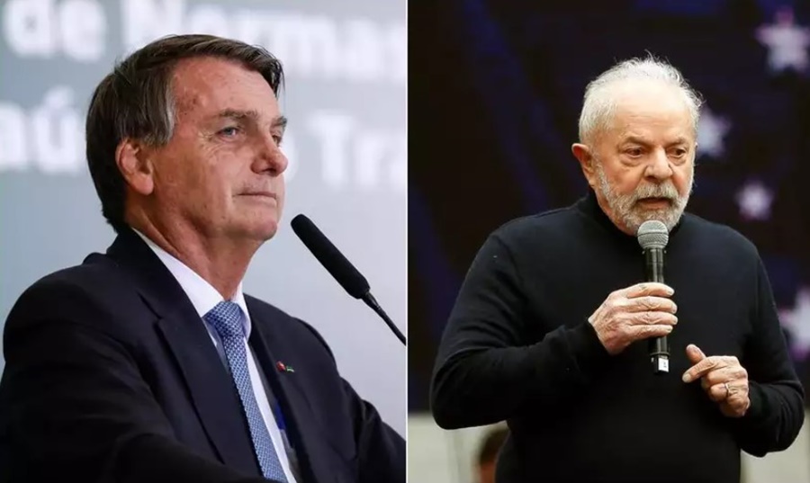 CORRIDA: Pesquisa BTG mostra que diferença de Bolsonaro para Lula é de nove pontos