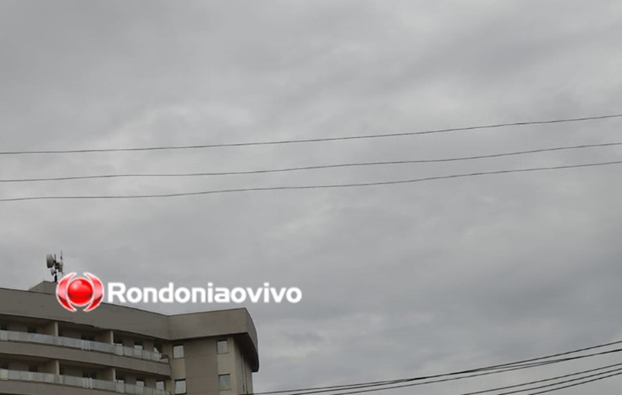 FRESQUINHO: Sábado (15) será de tempo nublado e pancadas de chuva em Rondônia