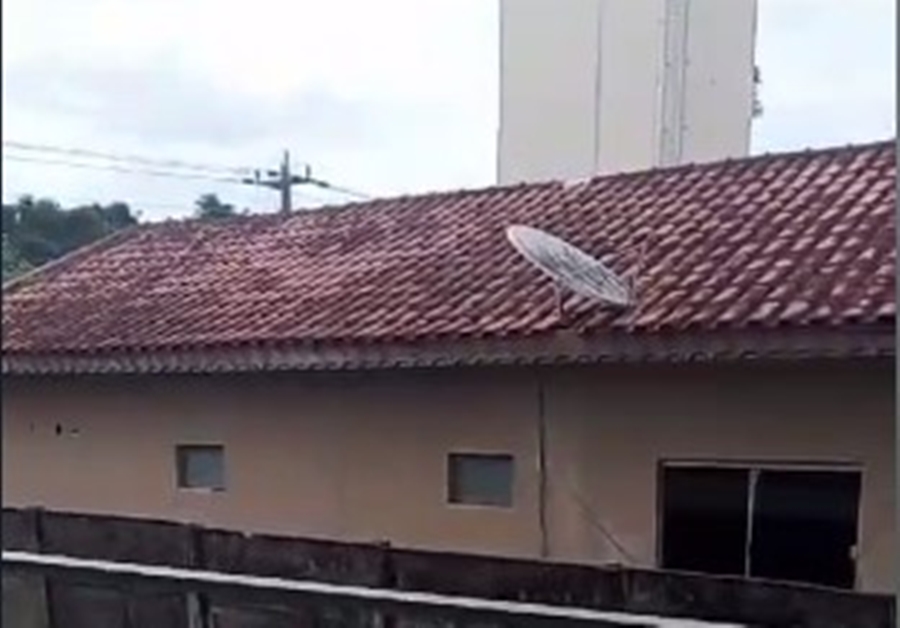 UHE SANTO ANTÔNIO: Moradores registram momento da simulação do rompimento de barragem em PVH