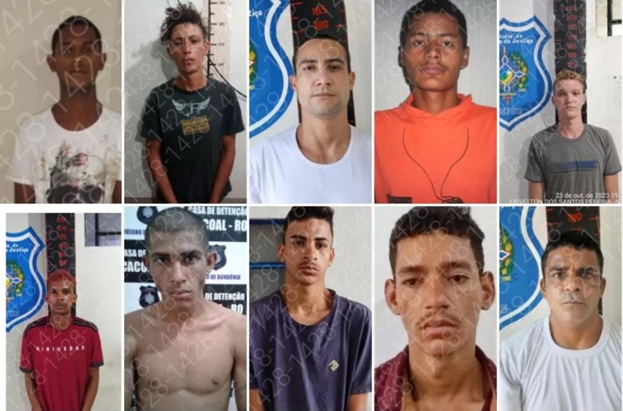FUGA EM MASSA: Mais de 10 presidiários fogem de penitenciária em Rondônia