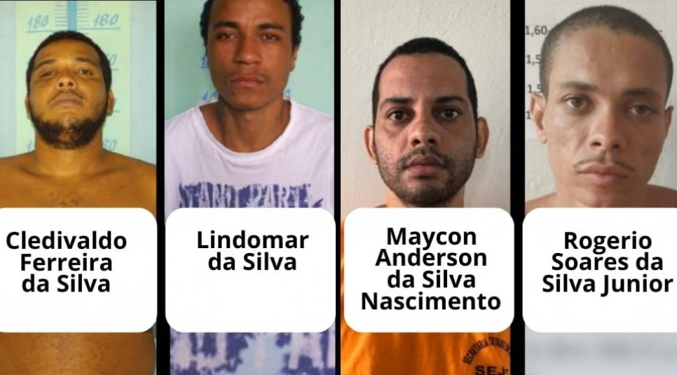 PERIGOSOS: Detentos que fugiram de presídio estão sendo caçados