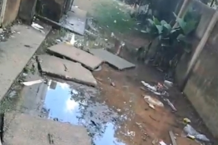 PEDIDO DE PROVIDÊNCIA: Desperdício de água revolta moradores do Porto Madero 2, em PVH