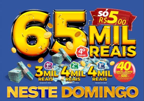 SORTEIO: RondonCAP deste domingo tem 44 prêmios e título só 5 reais!