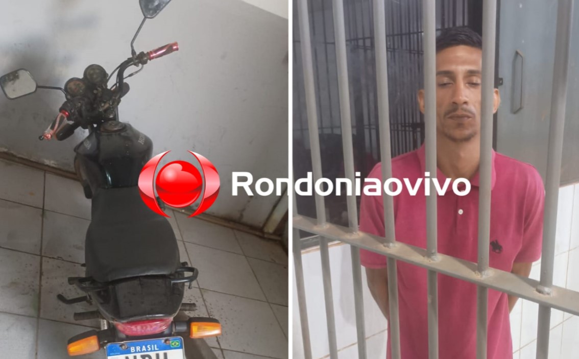 APÓS DIVULGAÇÃO: Acusado gravado furtando moto é preso na zona Sul