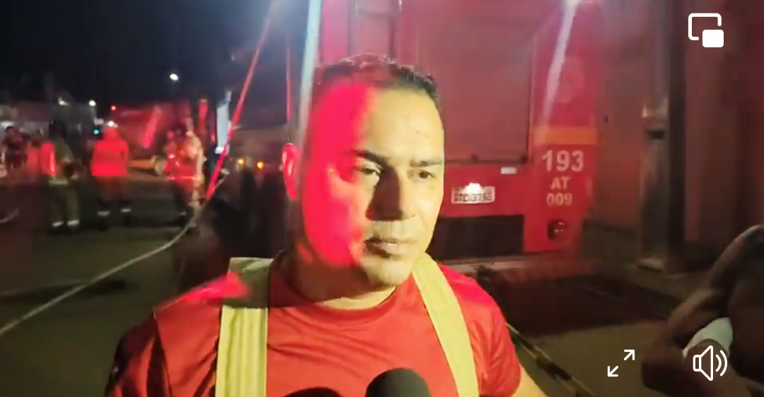 VÍDEO: Sargento BM Uenderson fala sobre incêndio em estabelecimentos comerciais