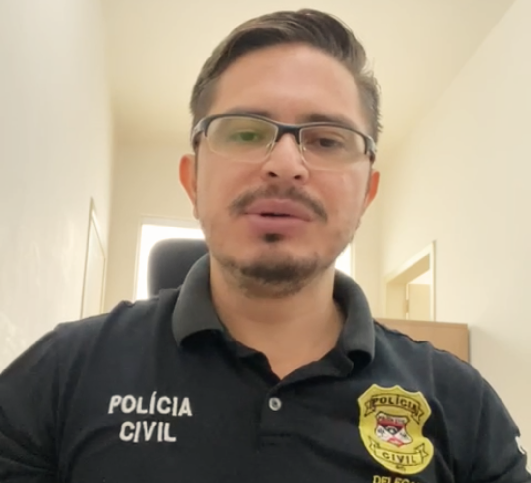 VÍDEO: Delegado fala sobre prisão de acusado de participação em homicídio