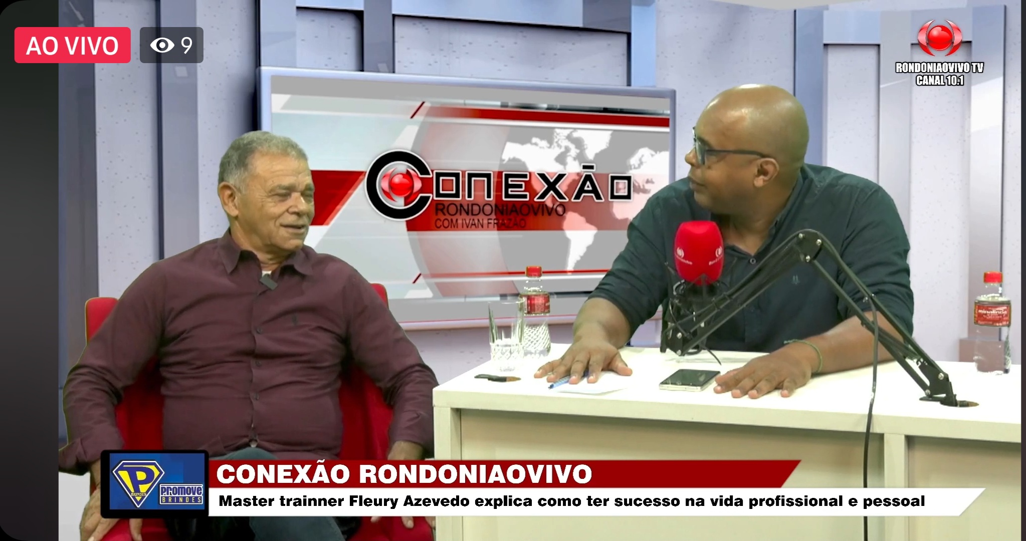 CONEXÃO RONDONIAOVIVO:  Coach Fleury Azevedo explica como ter sucesso na vida profissional e pessoal