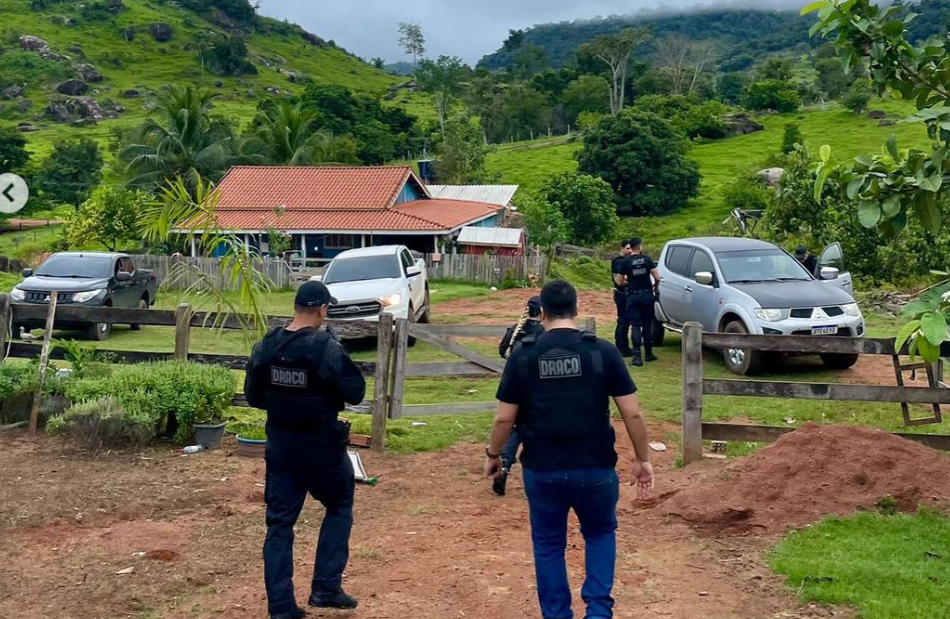 CAUTÁRIO: PC, MP e Sedam realizam operação contra acusados de invasão de terras públicas 