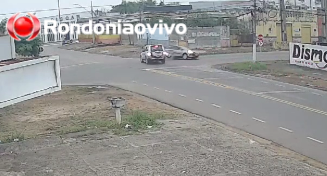 ASSISTA: Vídeo mostra motorista de Pajero fugindo após provocar forte batida 