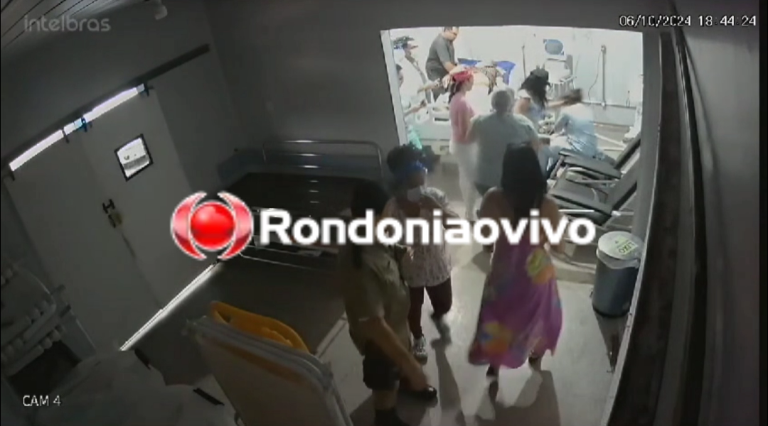 URGENTE: Vídeo mostra médica e vigilante sendo agredidos em policlínica 