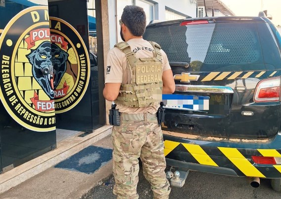 OPERAÇÃO: PF prende duas pessoas por queimada ilegal em RO