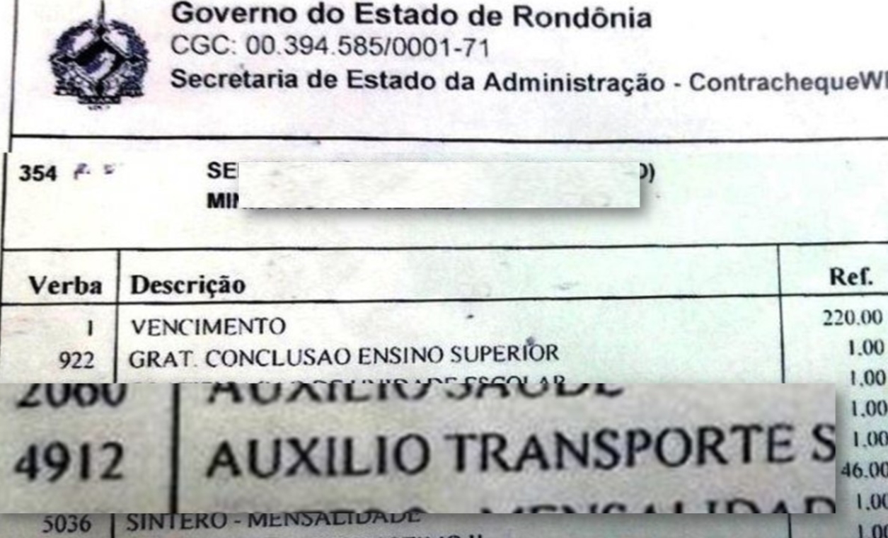 VÍCIO DE INICIATIVA: TJRO mantém lei do auxílio-transporte, mas declara um artigo inconstitucional