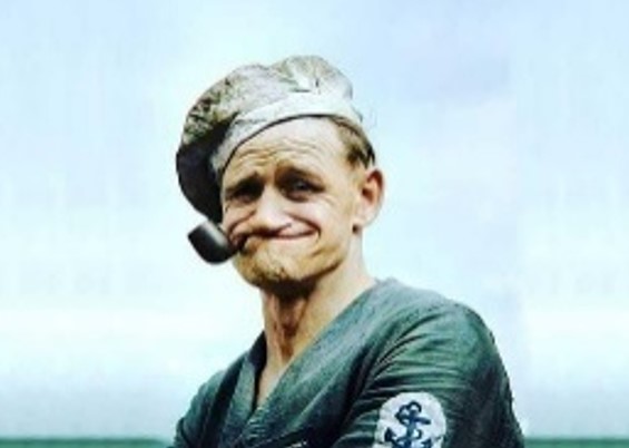 POPEYE EXISTIU?: Conheça Frank 'Rocky' Fiegel, a inspiração do personagem