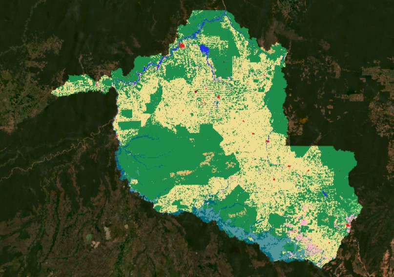 MEIO AMBIENTE: Amazônia em Chamas é eternizada em Porto Velho