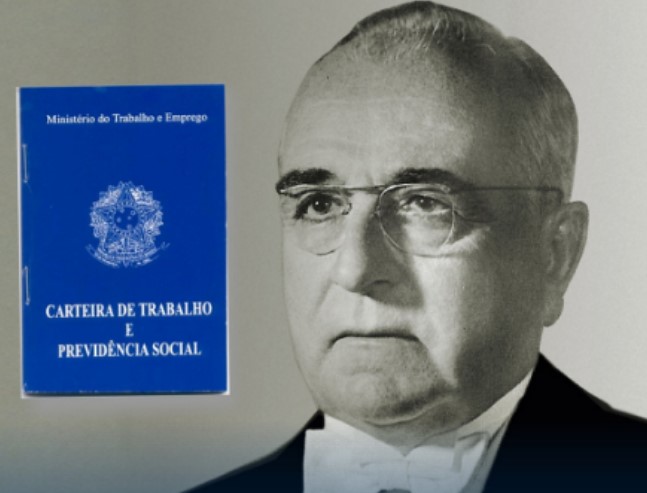 Nº 00001: A primeira Carteira de Trabalho do Brasil foi emitida para o presidente Vargas