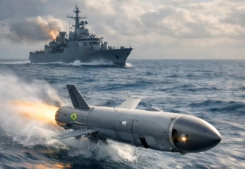 SUPER VELOZ: Defesa brasileira se fortalece com míssil antinavio de alto alcance