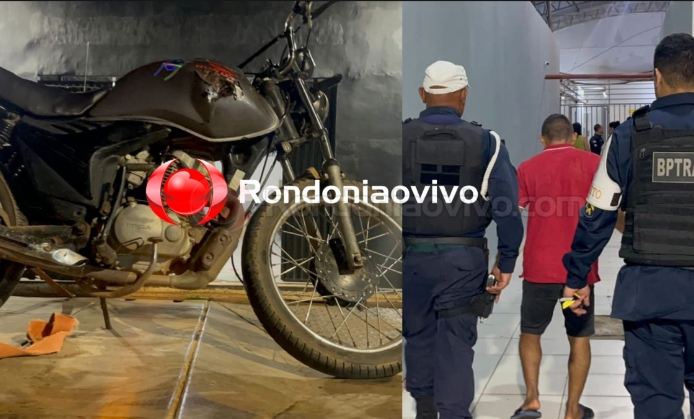 ORGULHO DO MADEIRA: Homem é preso com moto adulterada após colisão entre veículos