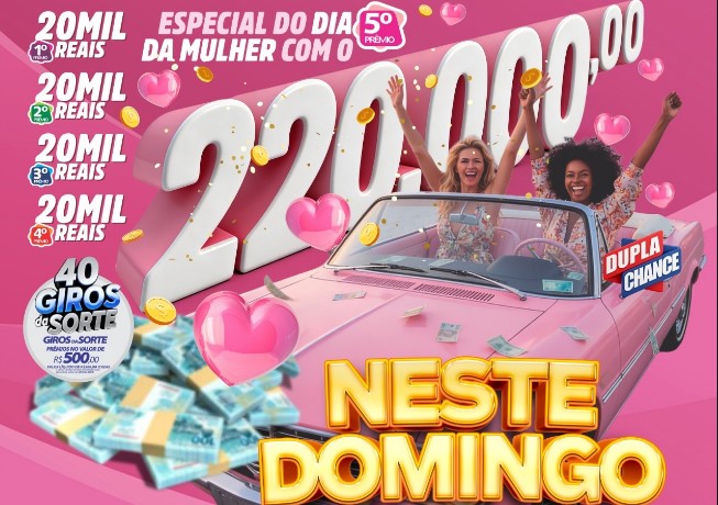 RONDONCAP: 40 Giros, 4 Prêmios de 20 mil e uma BOLADA de 220 MIL no 5º Prêmio