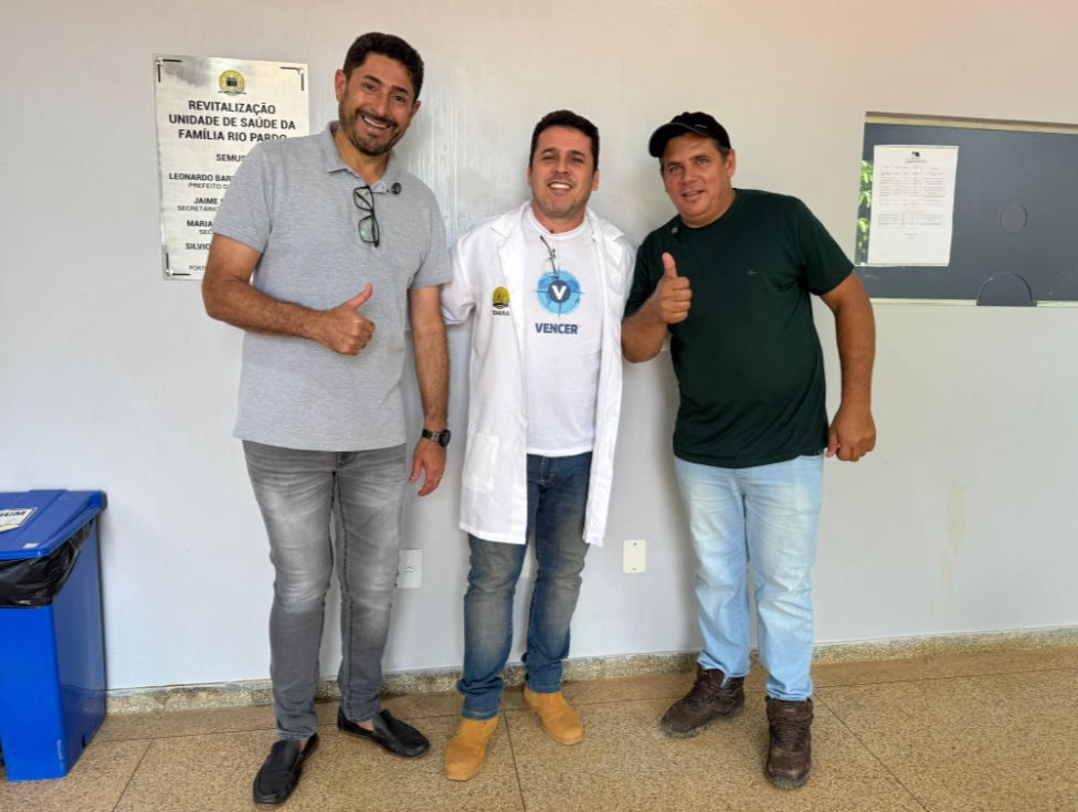 MÁRCIO PACELE: Rio Pardo recebe melhorias na saúde após atuação do vereador